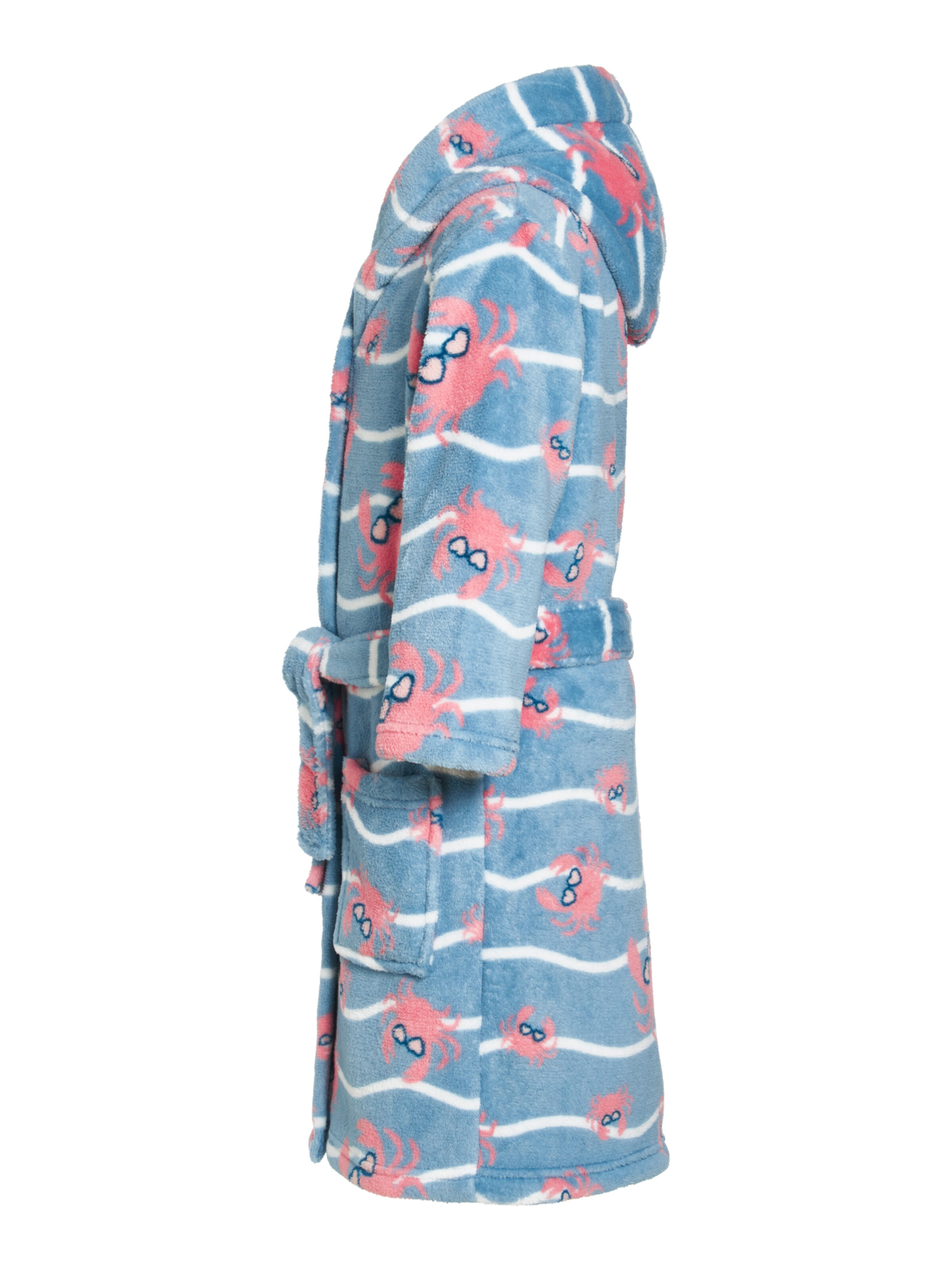 PLAYSHOES Банный халат 'Krebs' в Синий