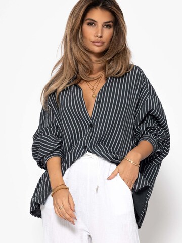 SASSYCLASSY Blouse in Grey