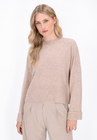 DreiMaster Klassik Sweater 'Classic' in Beige: front