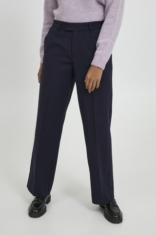 Wide leg Pantaloni chino 'BINDY' di PULZ Jeans in blu: frontale