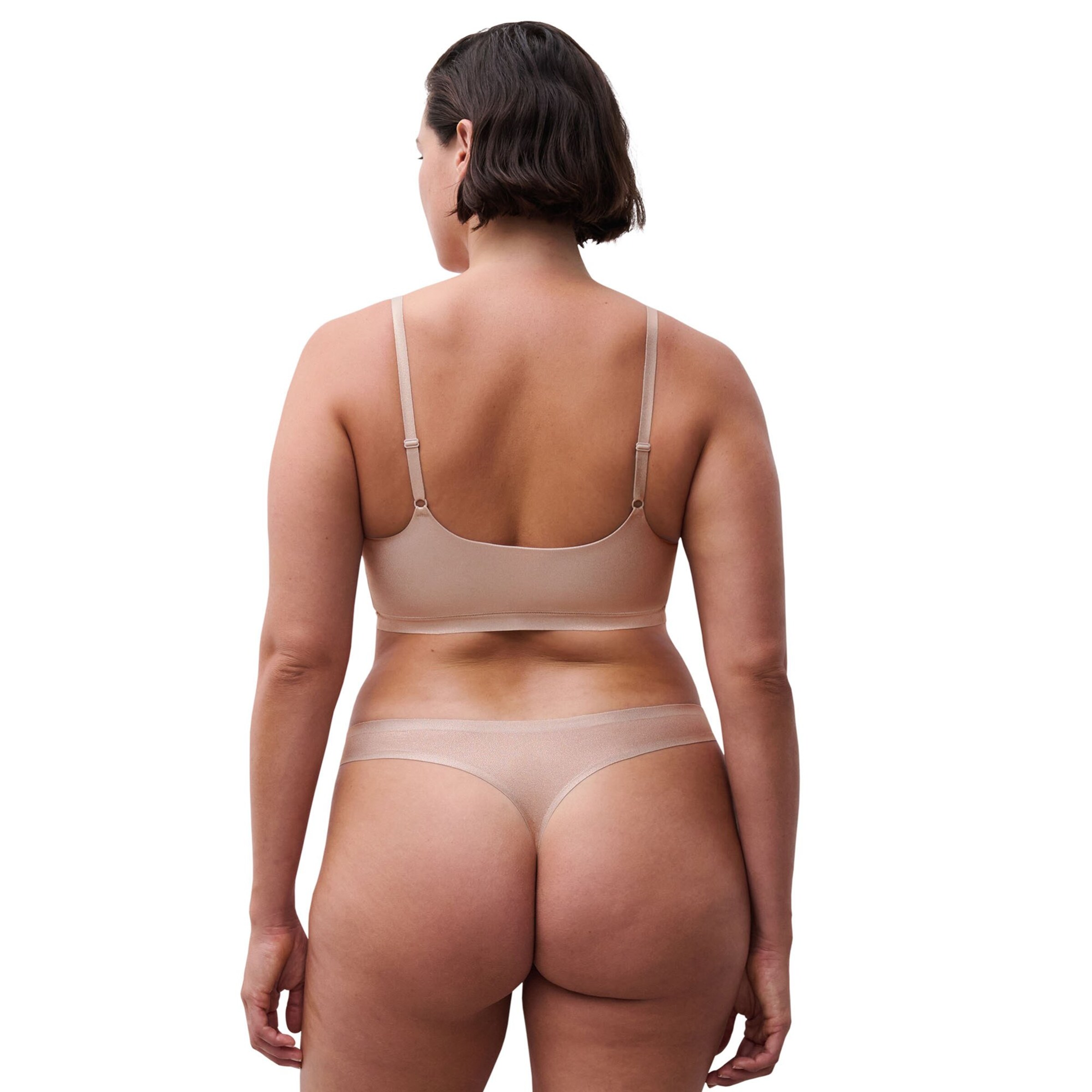 Chantelle Thong in Beige
