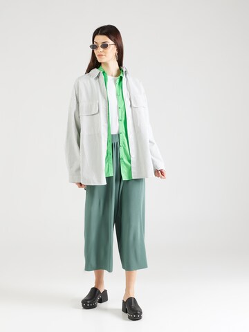 s.Oliver Zvonové kalhoty Kalhoty – zelená