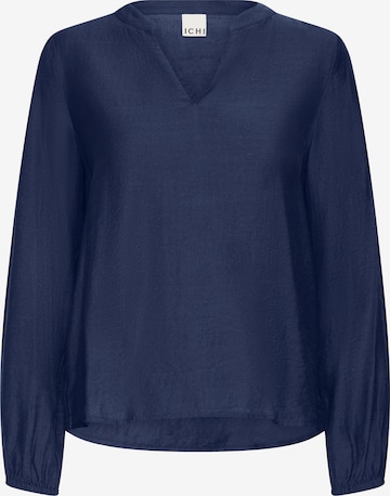ICHI Bluse 'IHSabella' in Blau: Vorderseite