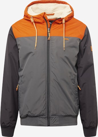 Iriedaily Between-Season Jacket in Orange: front