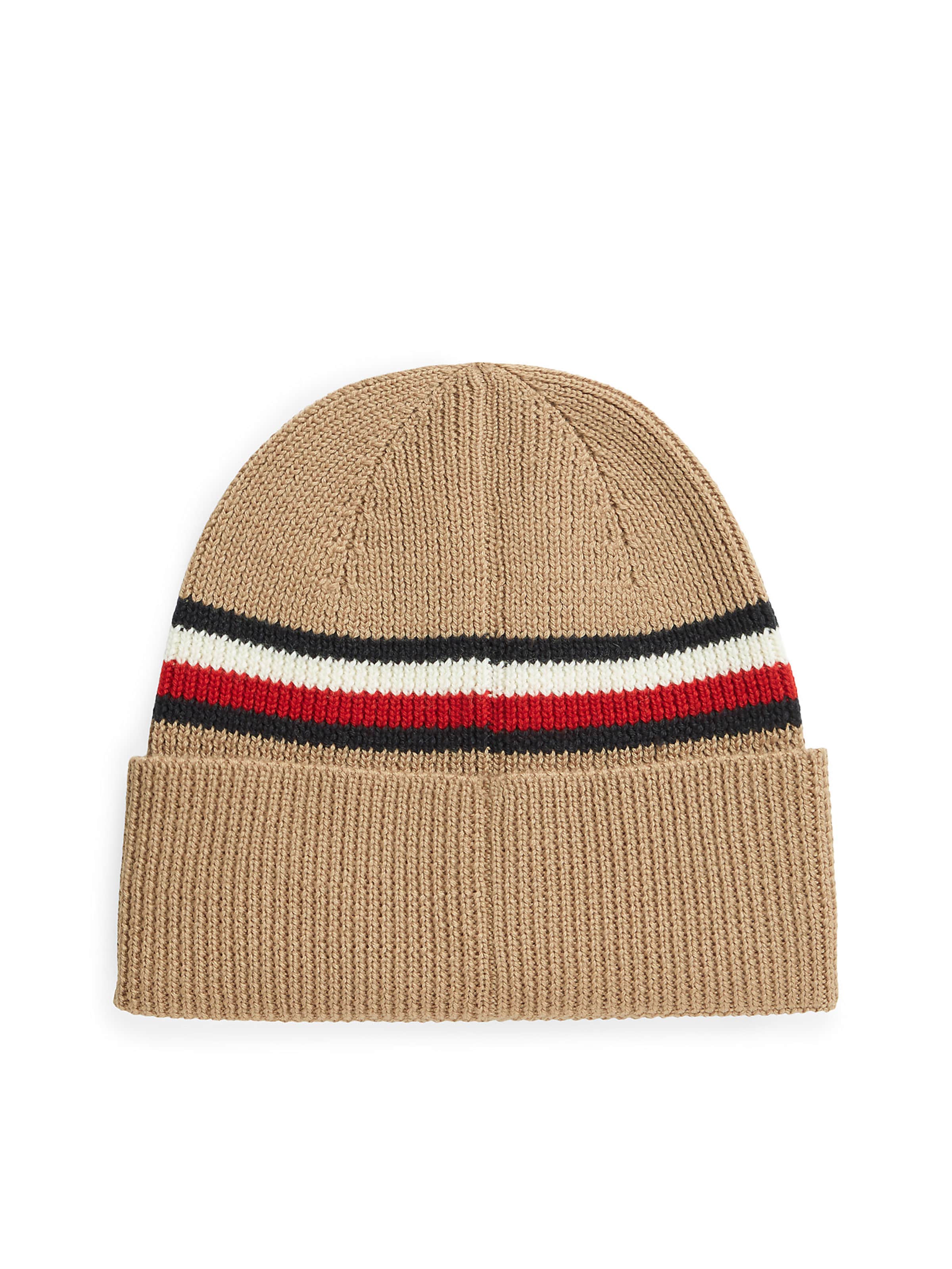 TOMMY HILFIGER Mütze in Braun