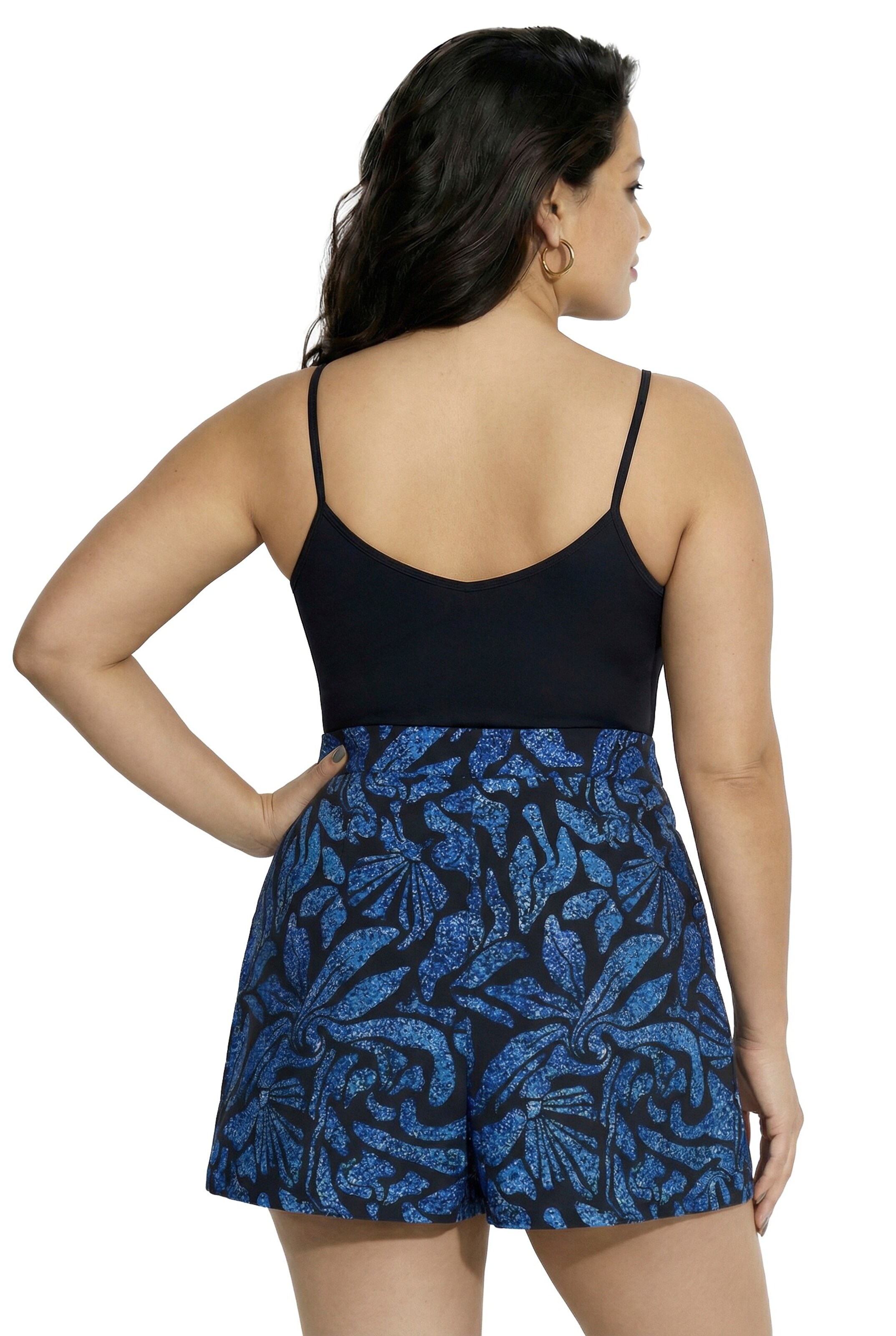 Ulla Popken Rok in Blauw