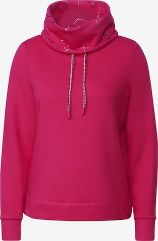 CECIL Sweatshirt in Pink: predná strana