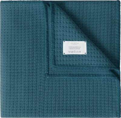 Cradle Studio Wohn- und Kuscheldecke 'Cosy Occasion Oversize' in petrol, Produktansicht