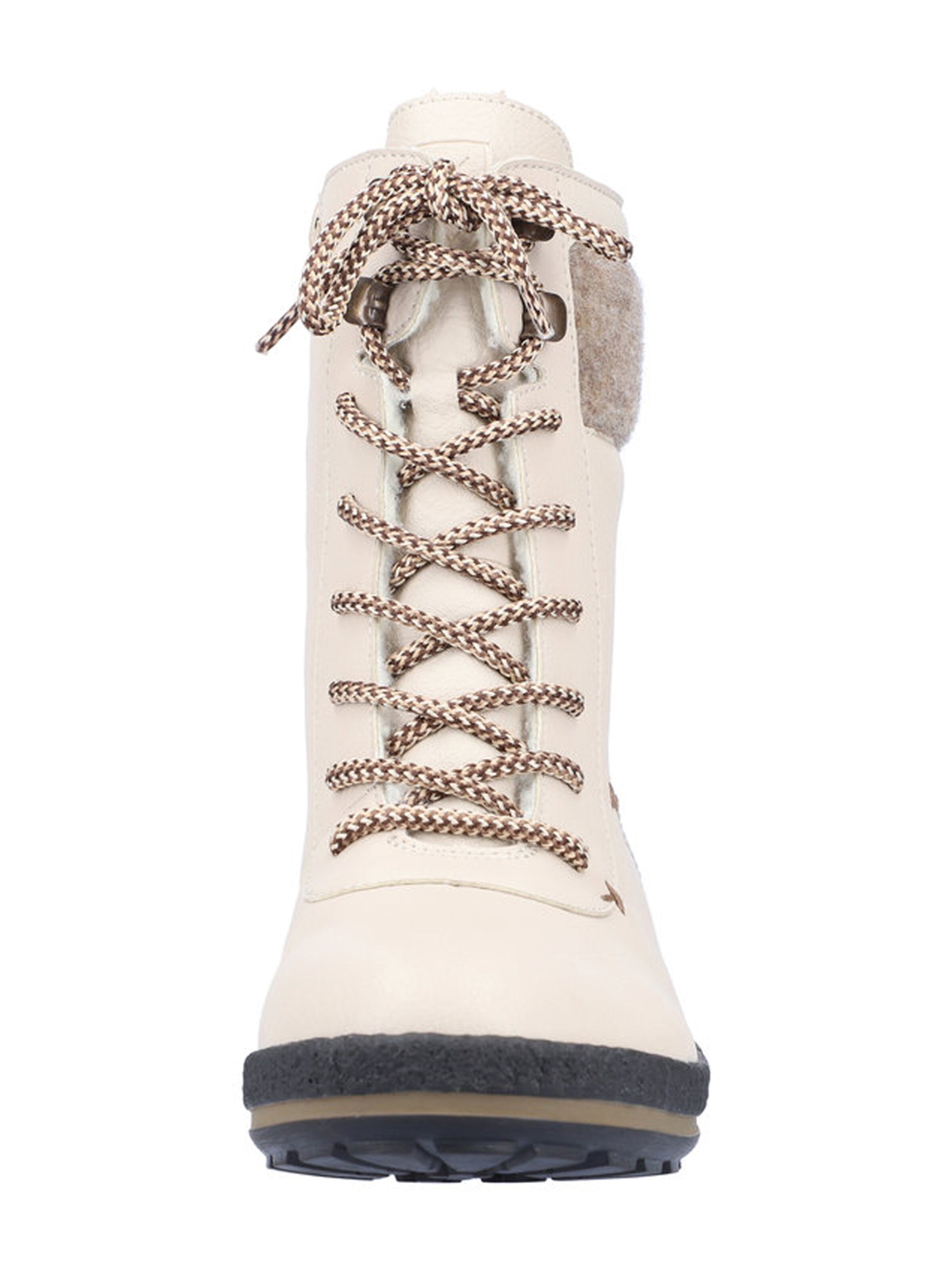 Rieker Schnürstiefelette in Beige