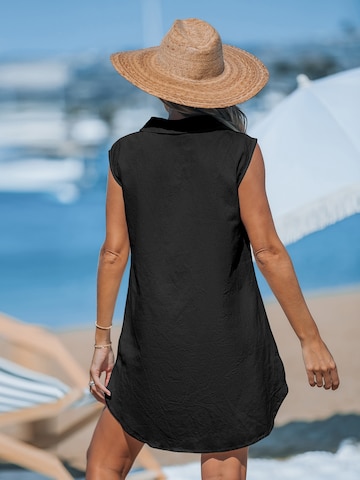 Cupshe Beach Dress in Black