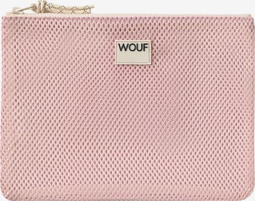 Trousses de toilette Wouf en rose : devant