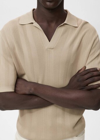 MANGO MAN Shirt 'Manfio' in Grey