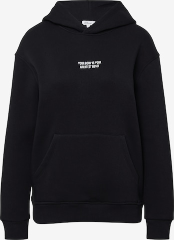 s.Oliver Sweatshirt in Black: front