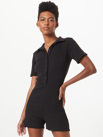 Nasty Gal Jumpsuit in Black: front