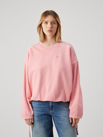 BOSS Orange Sweatshirt 'C_Efem' in Pink: front