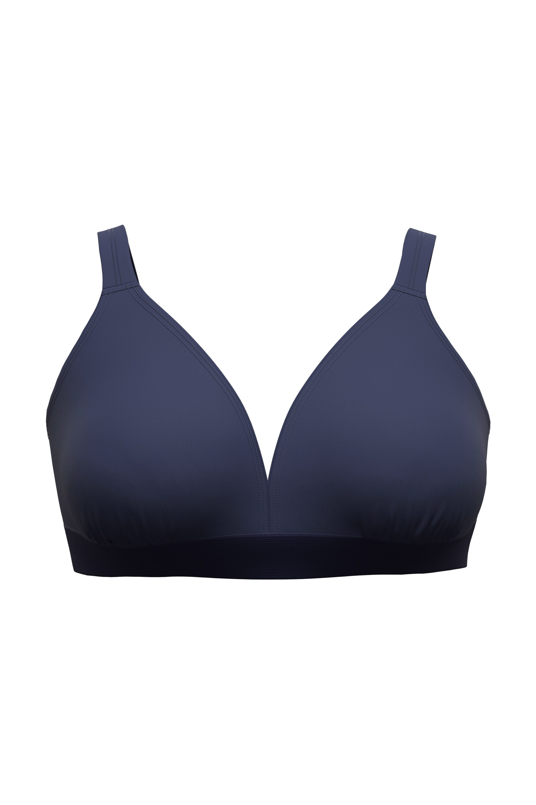 Bustier Soutien-gorge Ulla Popken en bleu : devant