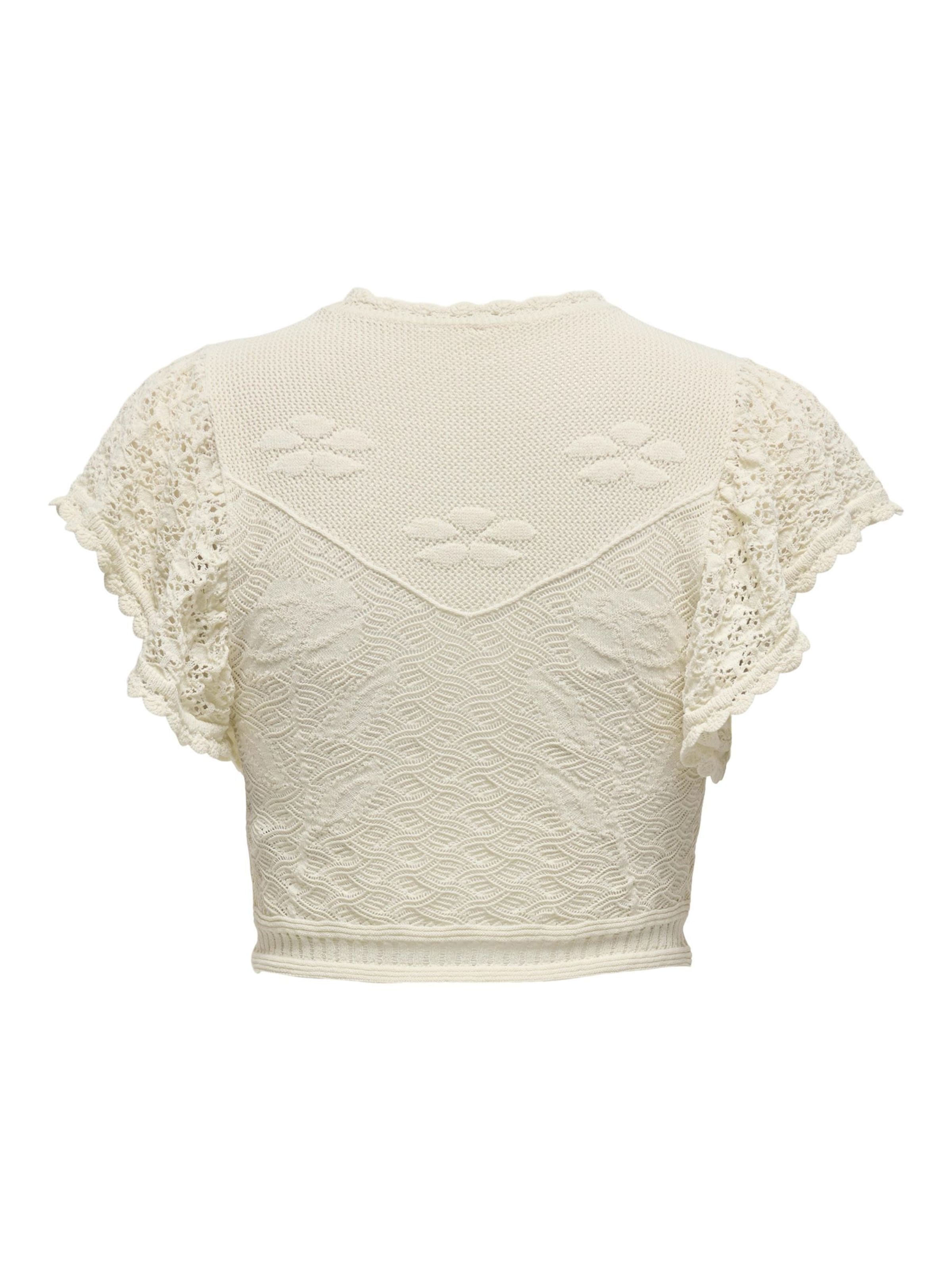 ONLY - Camiseta 'ONLESTRALLA' en beige