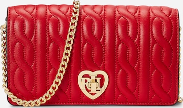 Lauren Ralph Lauren - Bolso de hombro en rojo: frente