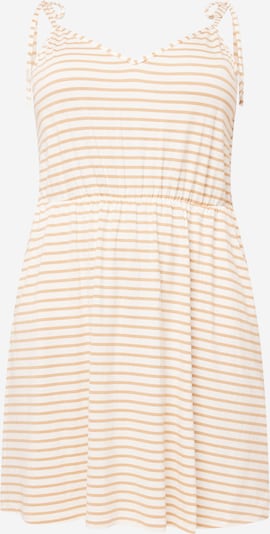 ABOUT YOU Curvy Mekko värissä vaaleabeige / valkoinen, Tuotenäkymä