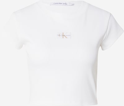 Calvin Klein Jeans T-Shirt in offwhite, Produktansicht