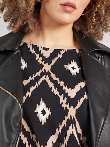 ONLY Carmakoma - Blusa 'CARHELA' en negro