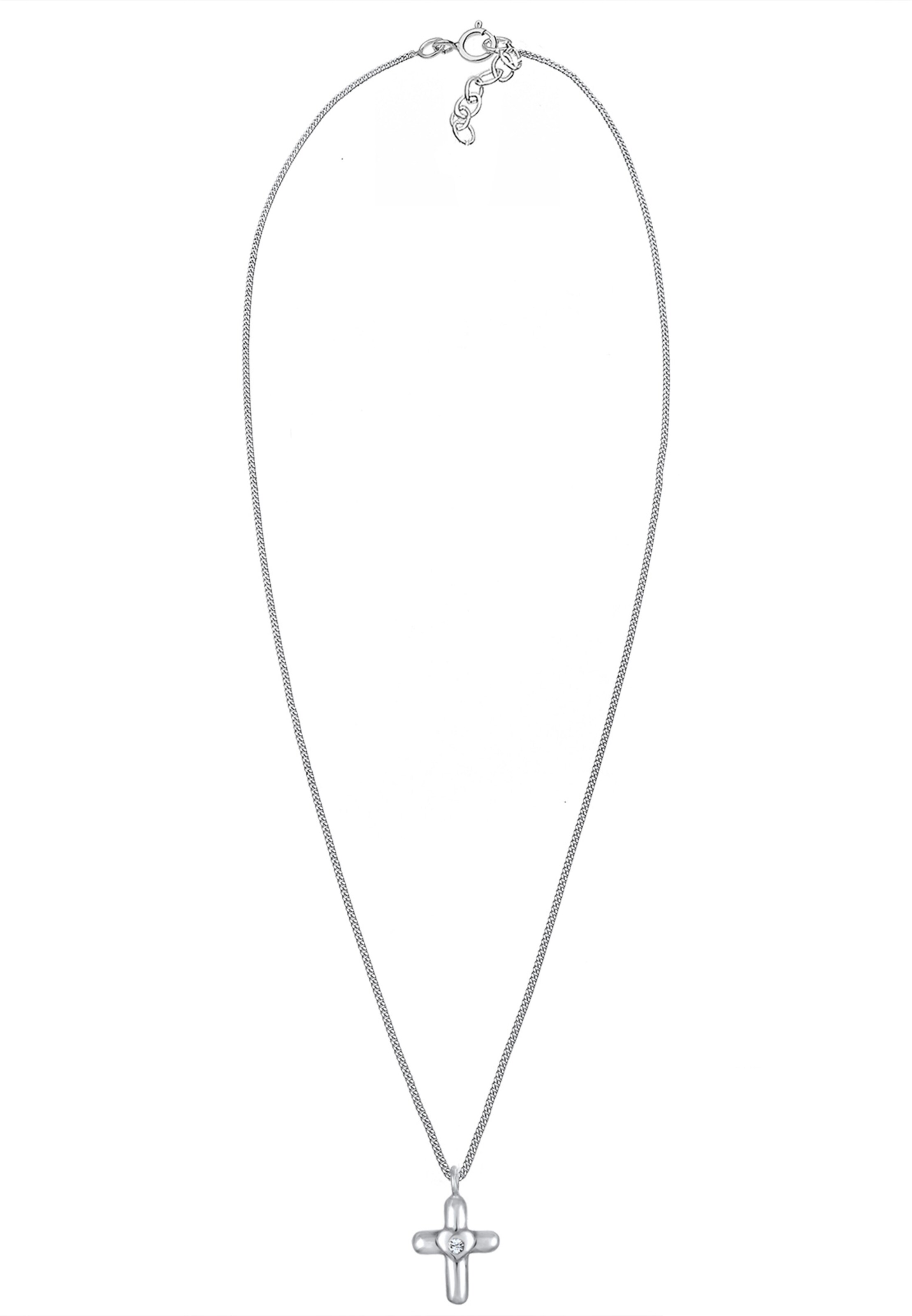 Chaîne 'Herz Kreuz' ELLI en argent