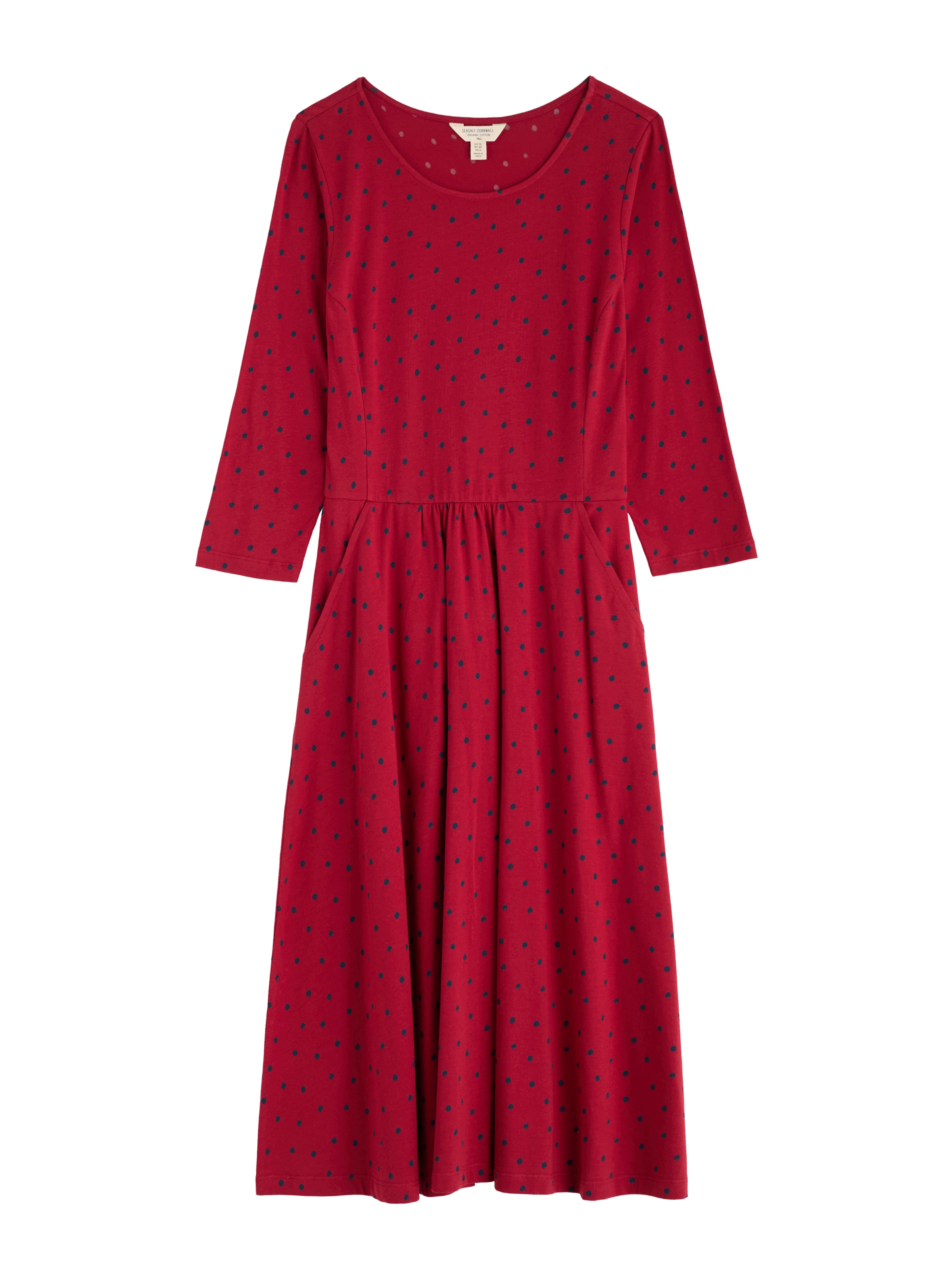 Seasalt Cornwall Mekko ' April' ' värissä punainen: etupuoli
