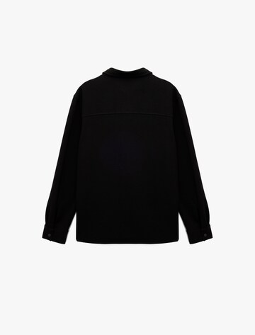 Koton Comfort fit Button Up Shirt in Black