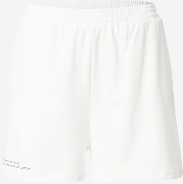 Bardot Regular Trousers in White: front