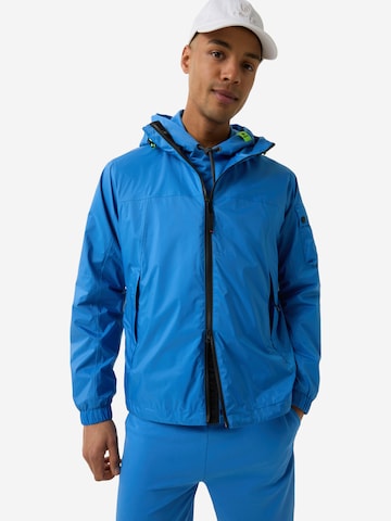 Bogner Fire + Ice Outdoorjacke 'Justin' in Blau: Vorderseite