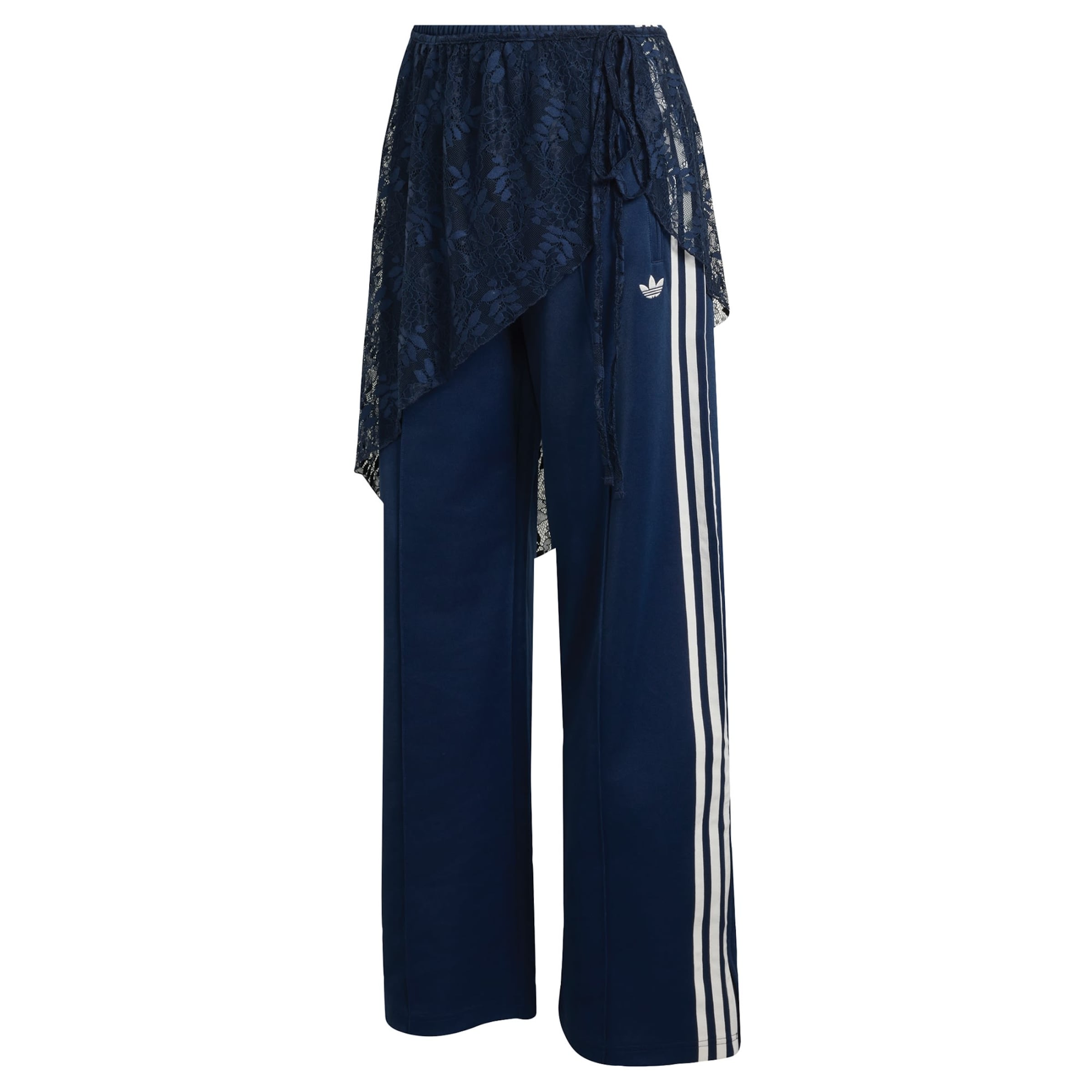 Loosefit Pantalon de sport '2IN1 FIREBIRD LOOSE LACE SKIRT' ADIDAS ORIGINALS en bleu : devant