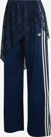 Pantalon de sport '2IN1 FIREBIRD LOOSE LACE SKIRT' ADIDAS ORIGINALS en bleu : devant