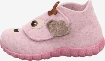 SUPERFIT - Pantufa 'Happy' em rosa