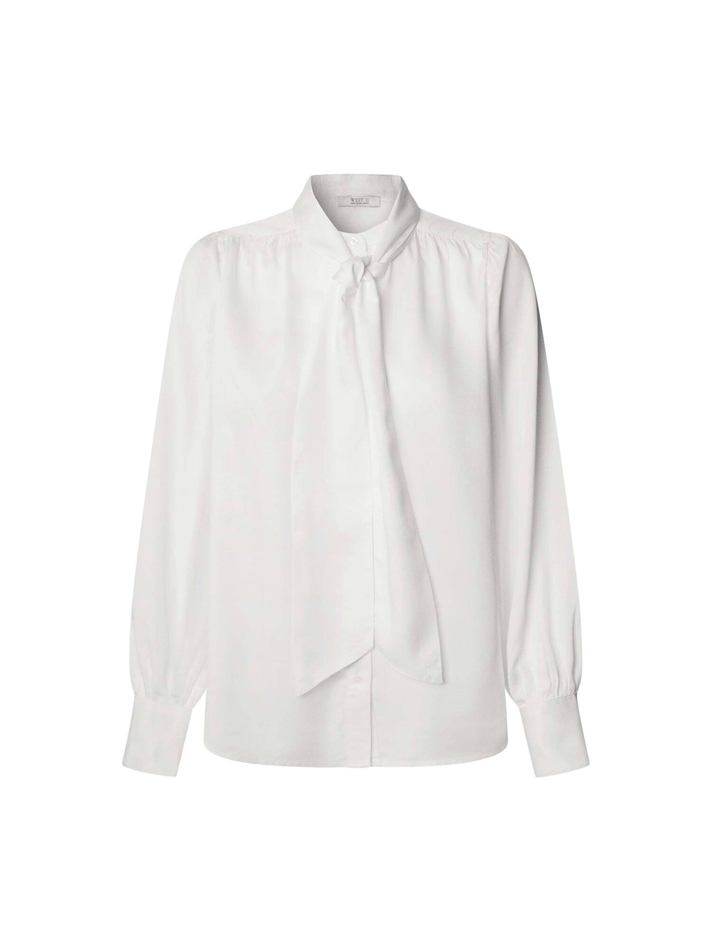 Pepe Jeans Bluse in Weiß: Vorderseite