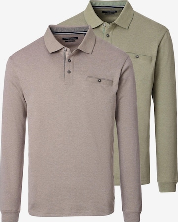 CASAMODA Shirt 'Basic' in Beige: voorkant