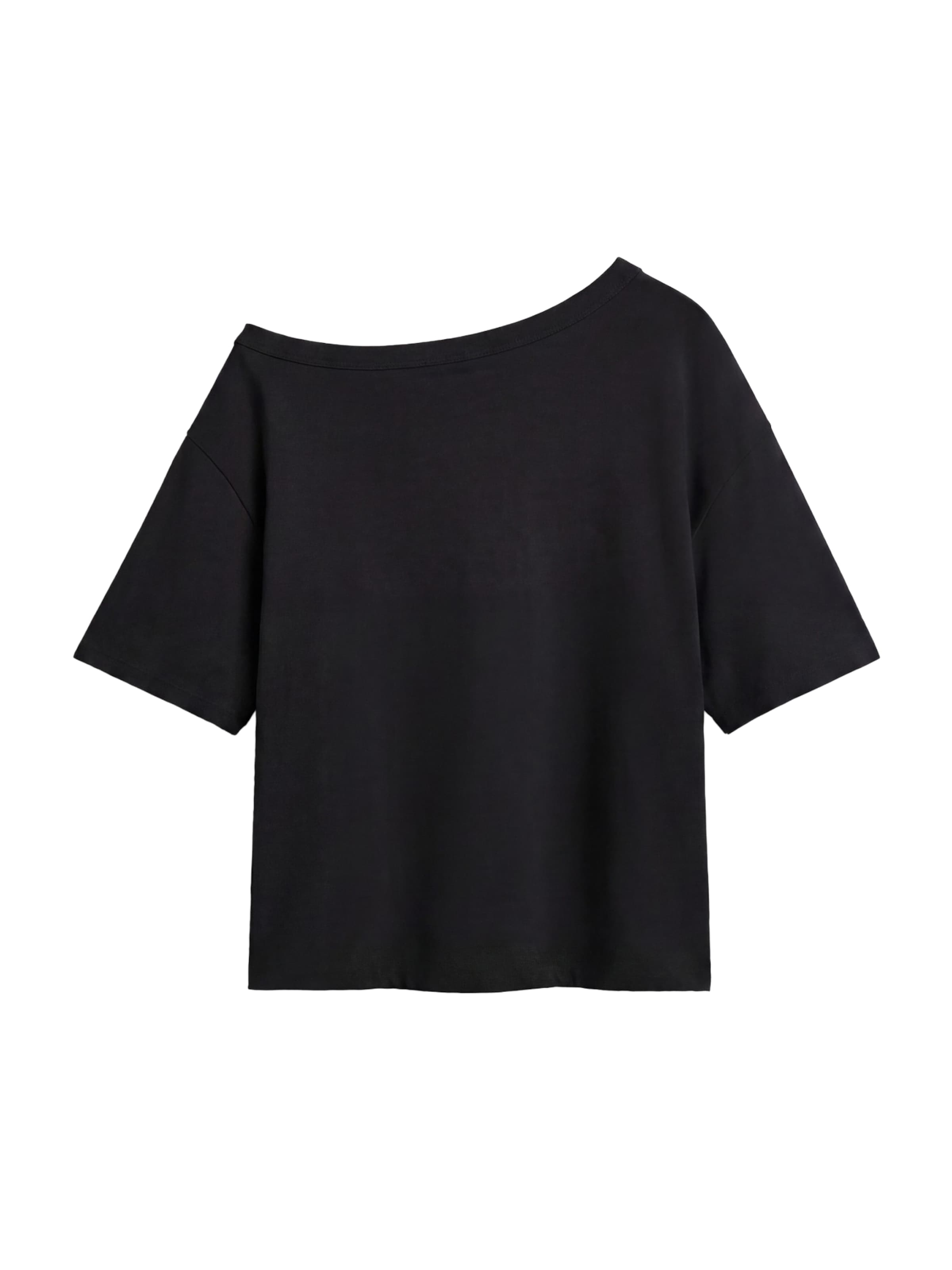 Pull&Bear Тениска в черно