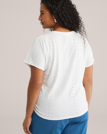 WE Fashion Μπλουζάκι σε λευκό