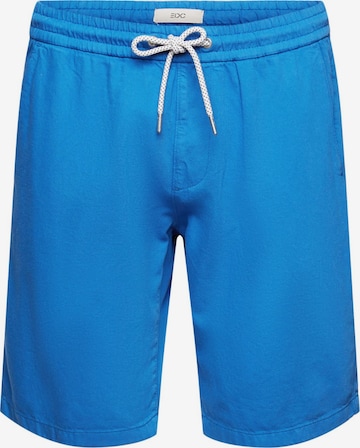 ESPRIT Regular Broek in Blauw: voorkant