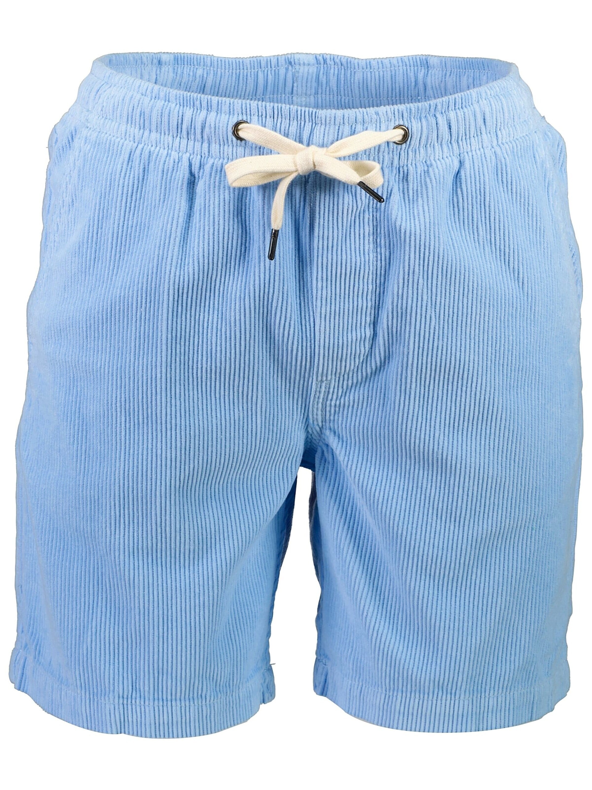 Lindbergh Regular Broek in Blauw: voorkant