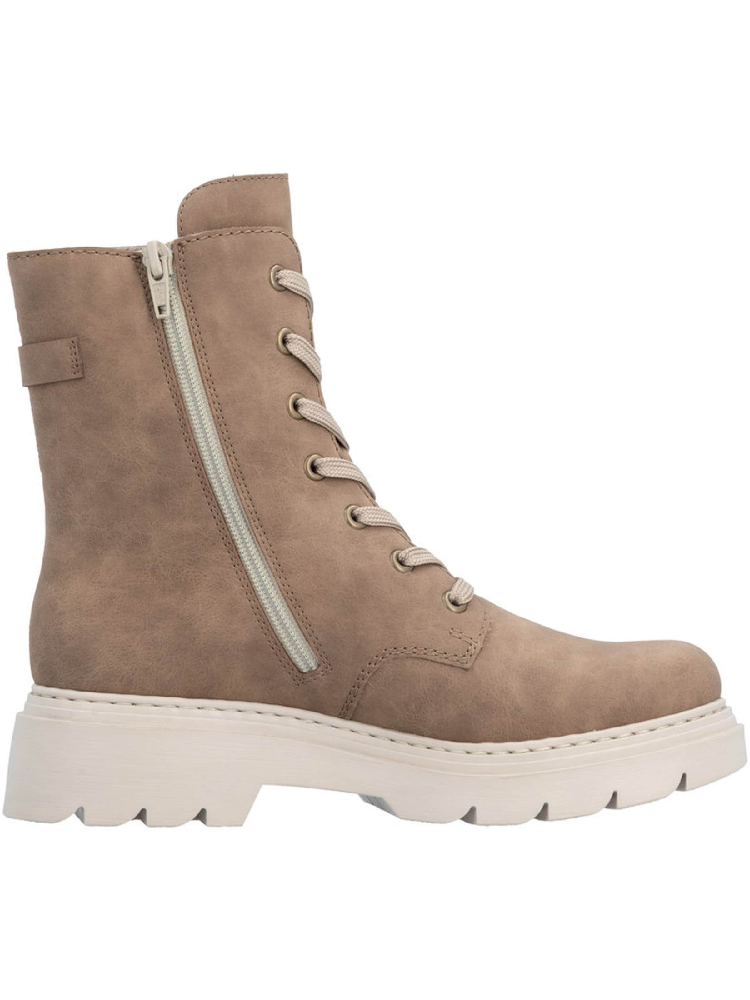 Rieker Veterlaarsjes in Beige