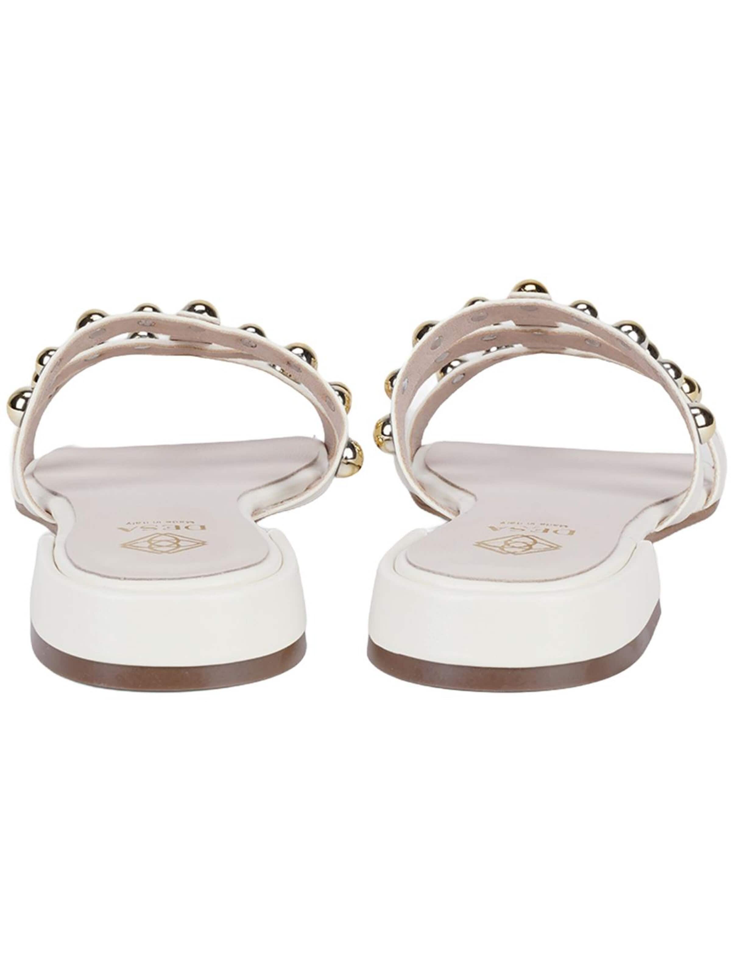 Mule 'Folien' Desa en blanc