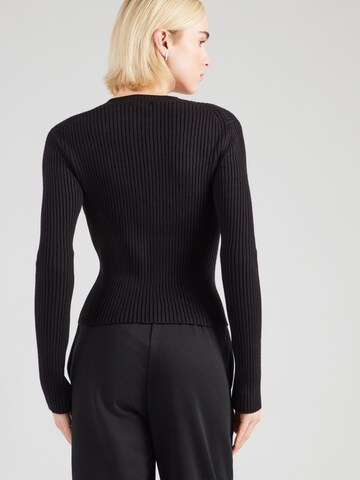 WEEKDAY Knit cardigan 'Genie' in Black