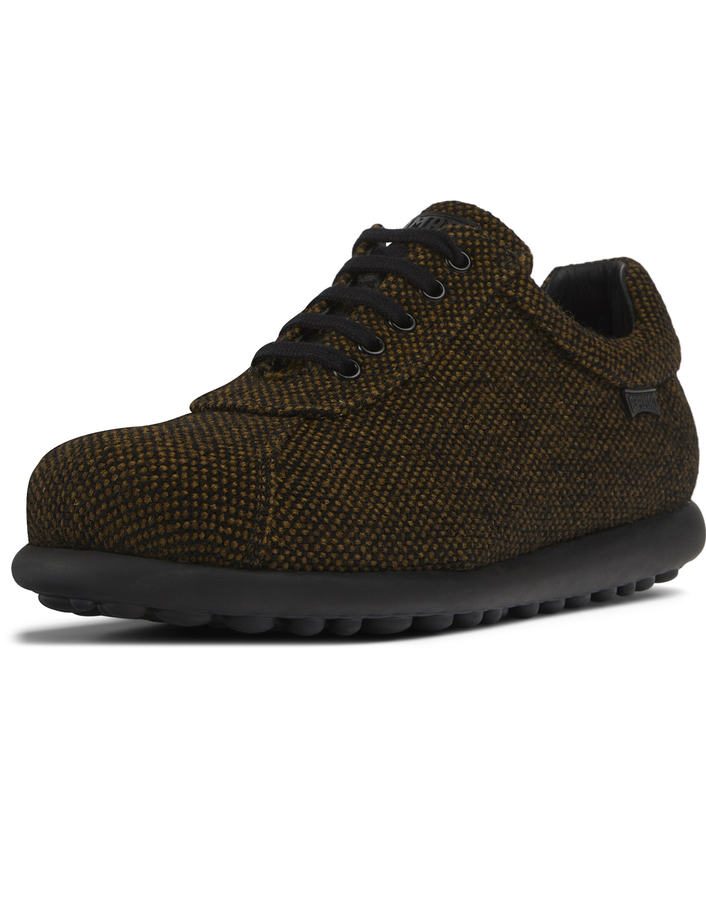 Baskets basses ' Pelotas Ariel ' CAMPER en noir : devant