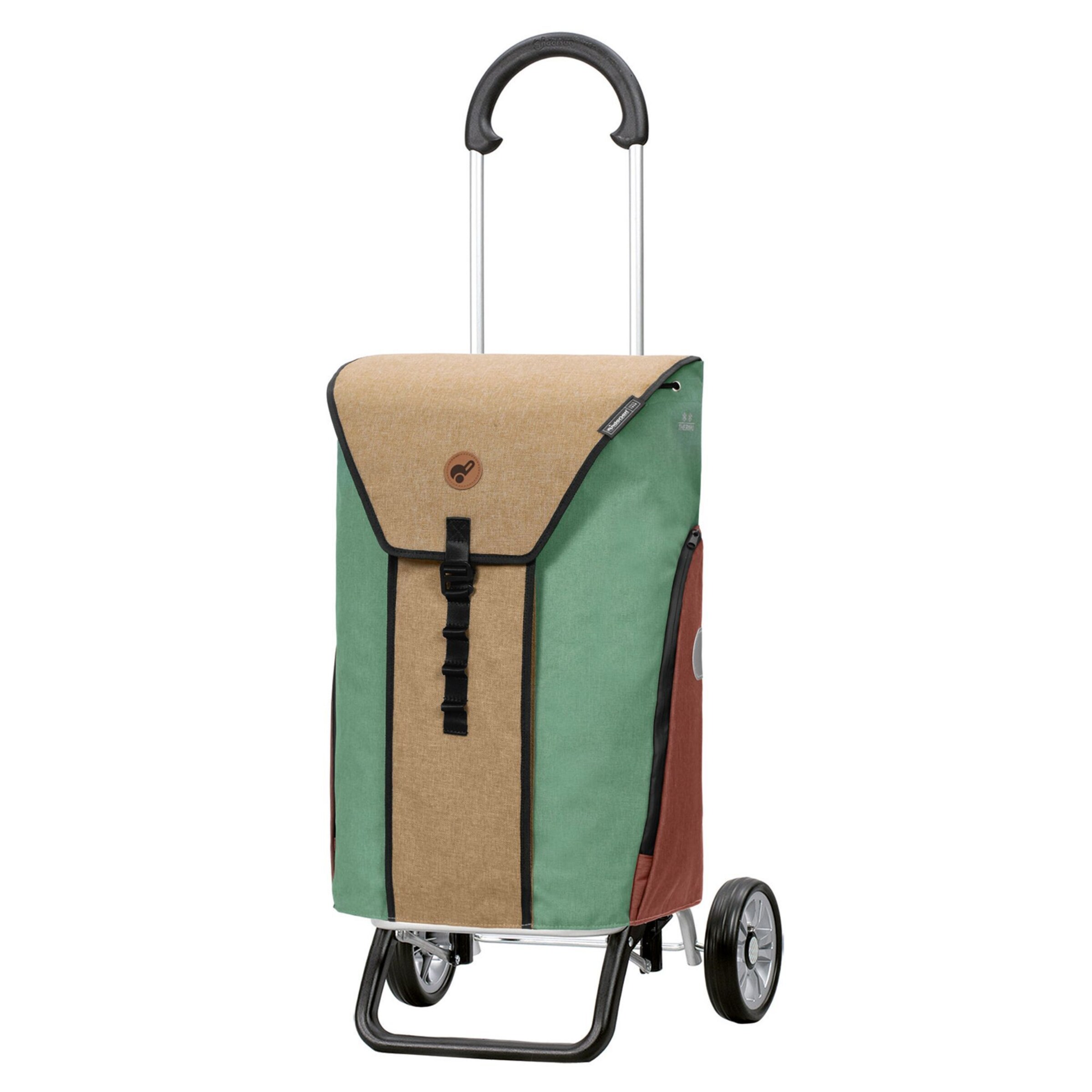 Andersen Shopper Trolley 'Plus Oli.P 2.0' in Beige: voorkant