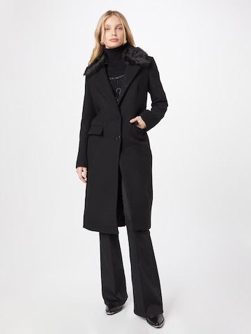 GUESS Between-Seasons Coat in Black: front