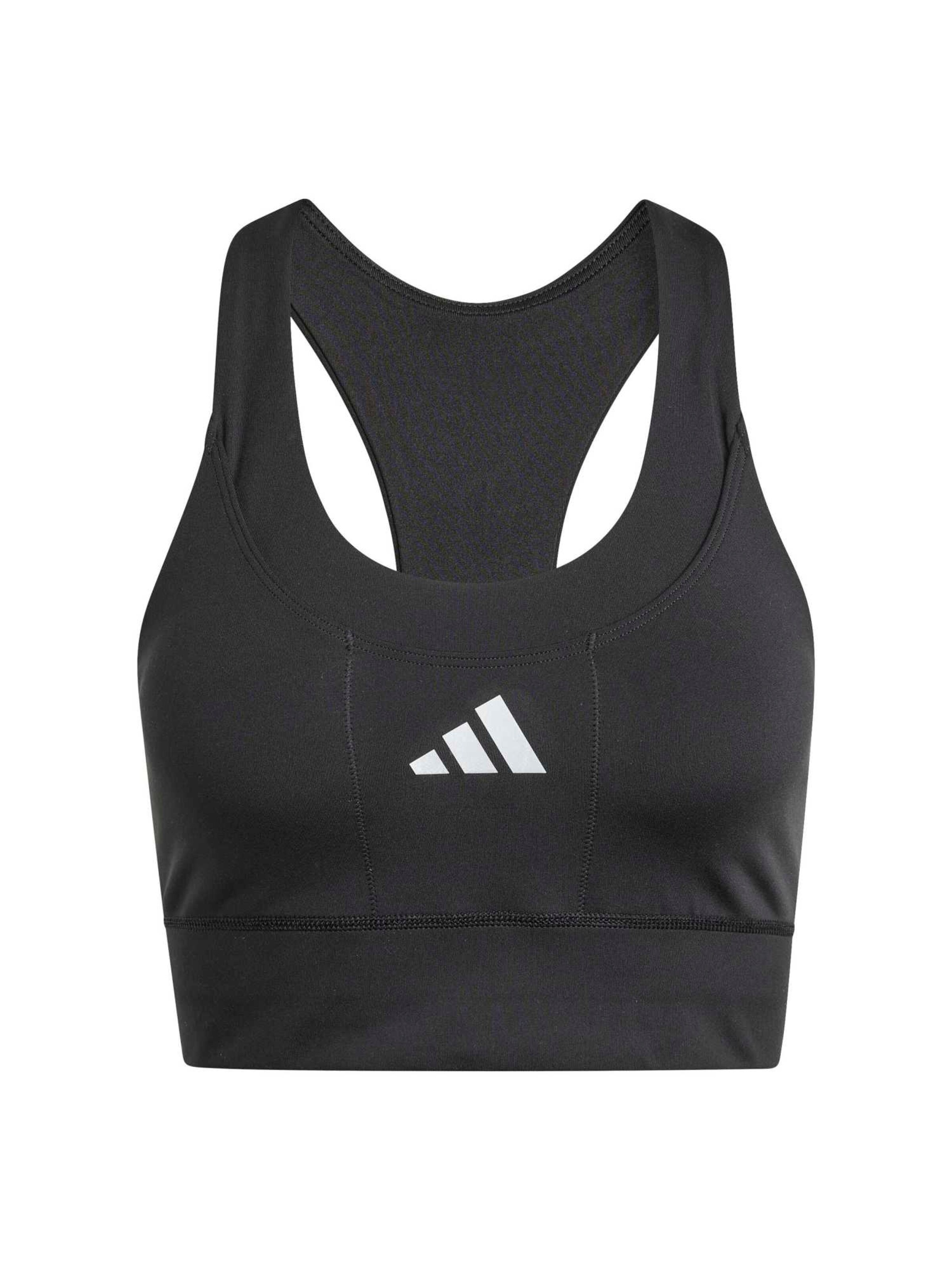 ADIDAS PERFORMANCE Спортивный бюстгальтер 'ADI365' в Черный / Белый, Обзор товара