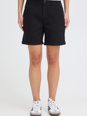 Oxmo Regular Pants ' OXKvita ' in Black: front