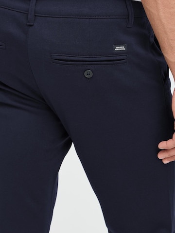 BLEND Slimfit Chino hlače 'Langford' | modra barva