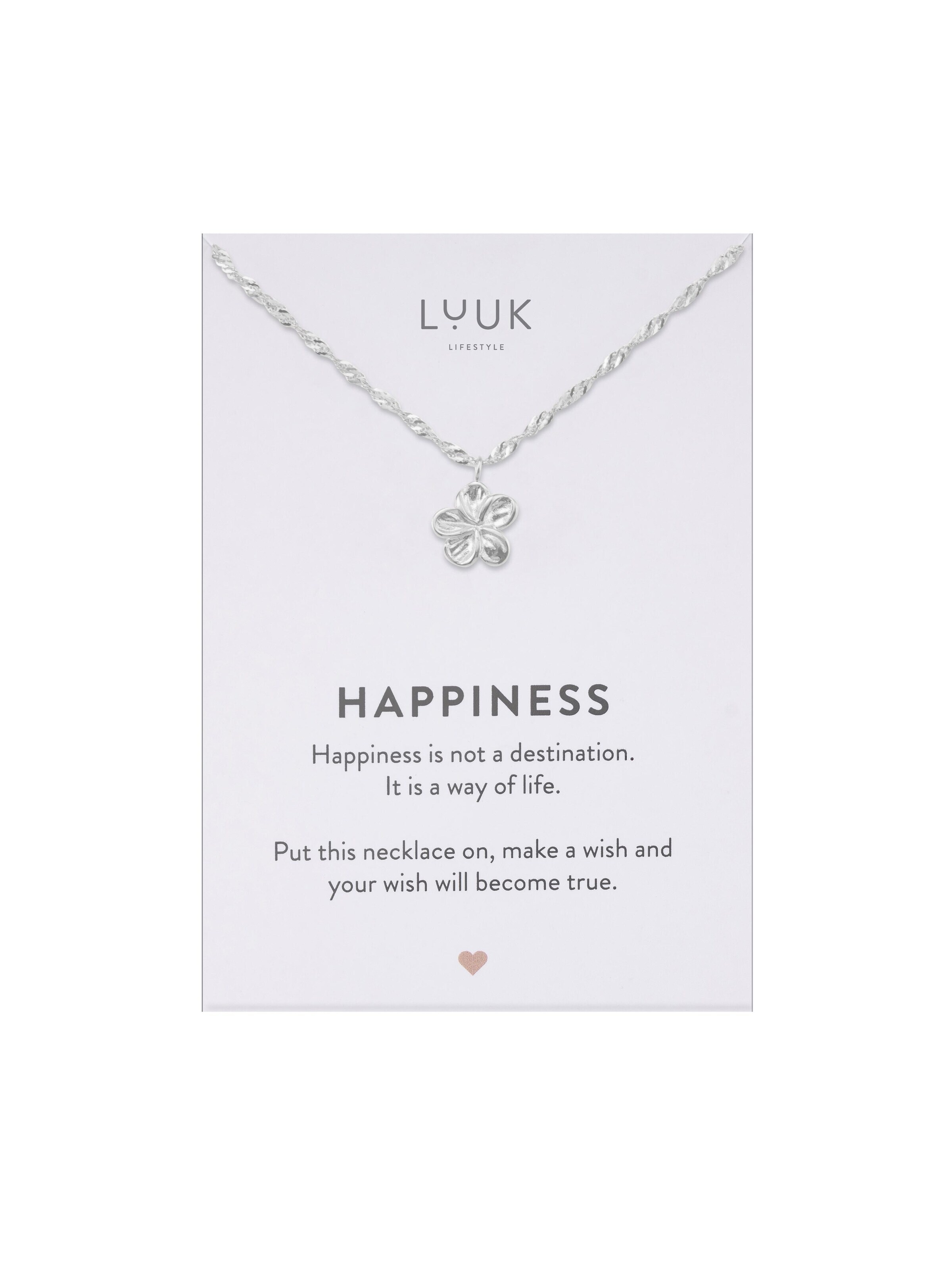 LUUK LIFESTYLE Necklace in Silver