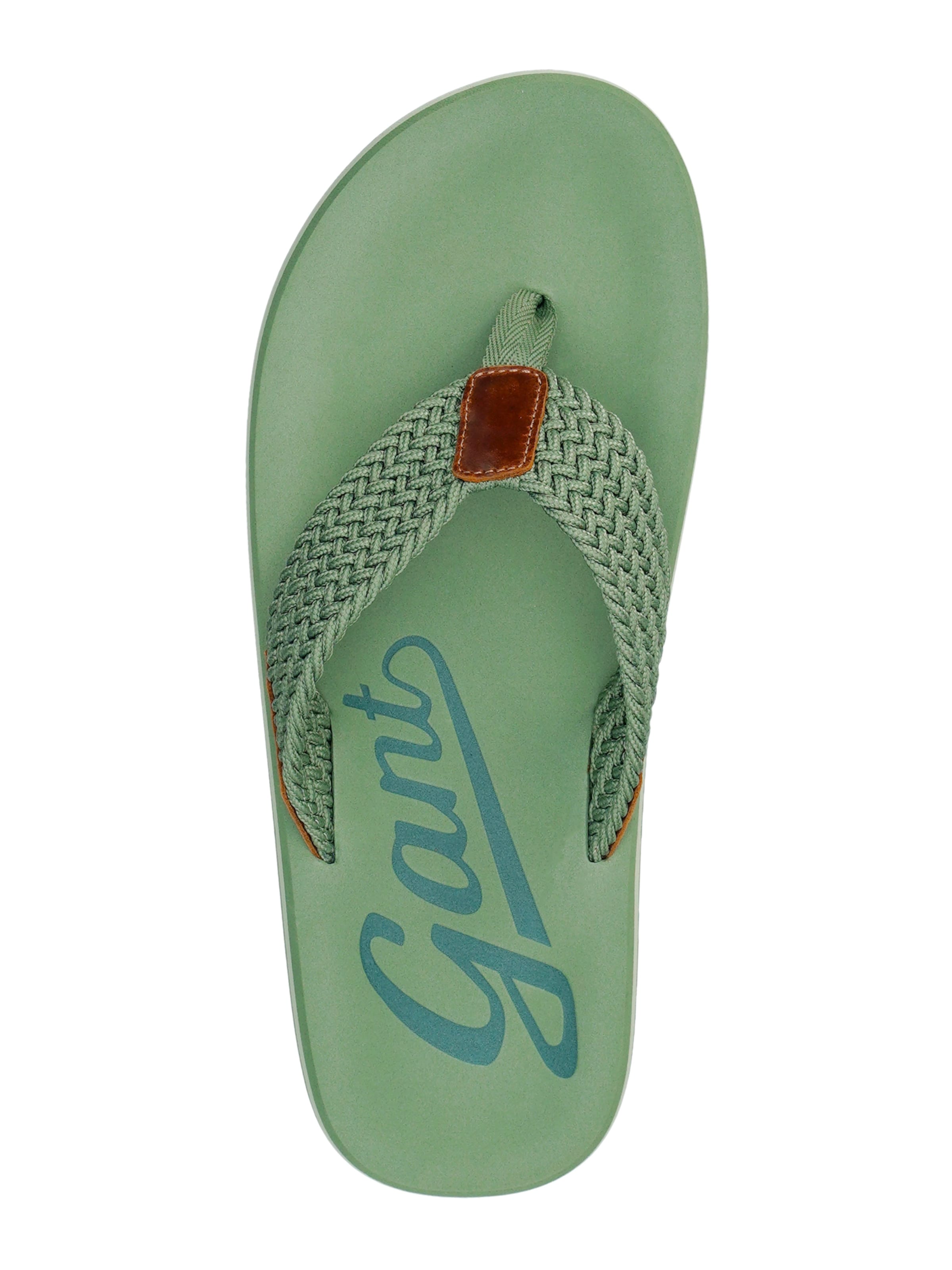 GANT Σαγιονάρες διχαλωτές 'Brodale' σε πράσινο